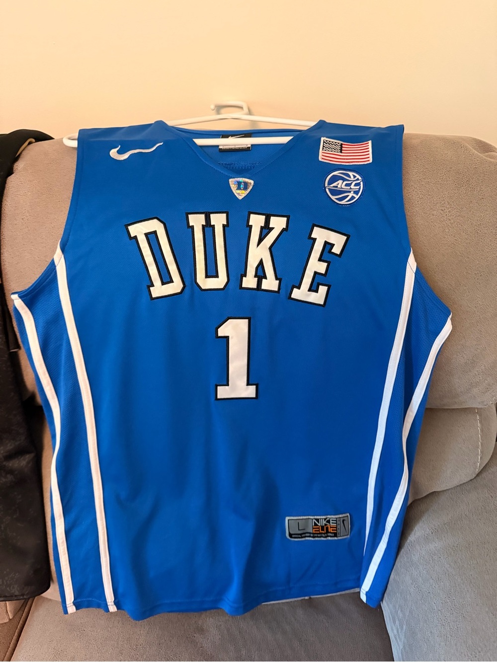Nike Duke Blue Devils Zion Williamson #1 Jersey